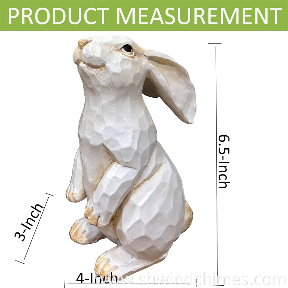 easter bunny figurines